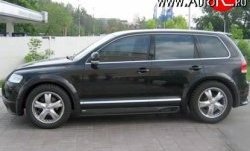 14 149 р. Пороги накладки JE DESIGN Style 7L Volkswagen Touareg 1 GP дорестайлинг (2002-2007) (Неокрашенные)  с доставкой в г. Пермь. Увеличить фотографию 2