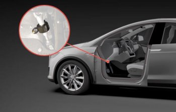 Замок рулевого вала FORTUS (штыревой) Volkswagen Touareg  NF (2010-2014) дорестайлинг