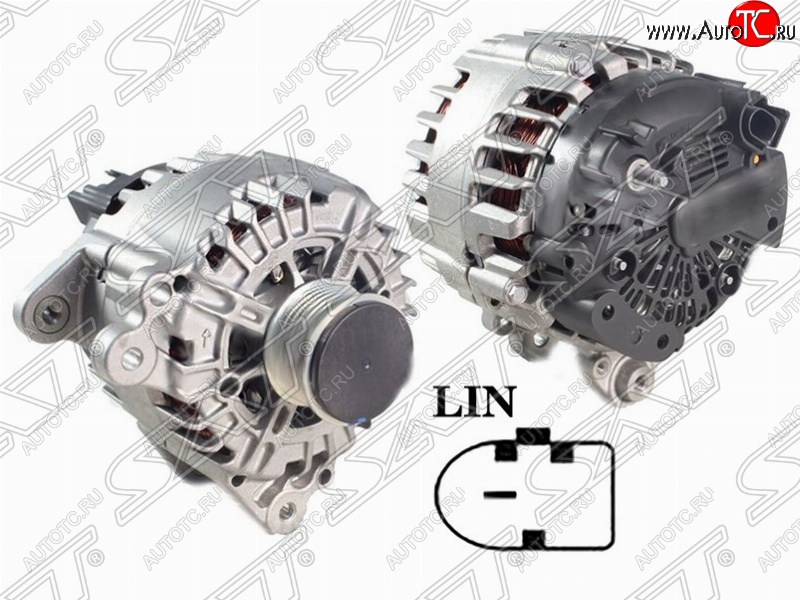 7 199 р. Генератор (75P 3,6) SAT Volkswagen Touareg NF рестайлинг (2014-2018)  с доставкой в г. Пермь