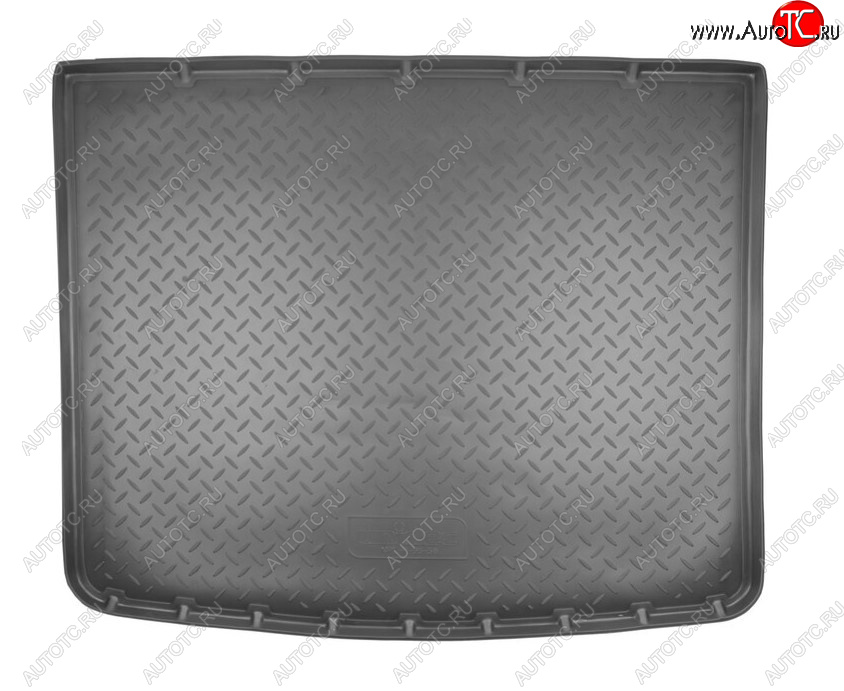 1 999 р. Коврик в багажник Norplast Unidec (2-х зонный климат контроль) Volkswagen Touareg NF дорестайлинг (2010-2014) (Цвет: черный)  с доставкой в г. Пермь