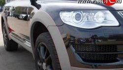 15 699 р. Комплект накладок на колёсные арки R-Line 7L Volkswagen Touareg GP рестайлинг (2006-2010) (Неокрашенные)  с доставкой в г. Пермь. Увеличить фотографию 3