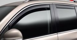 Дефлекторы окон (ветровики) Novline 4 шт Volkswagen Touareg GP рестайлинг (2006-2010)
