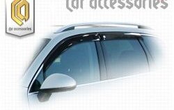 Комплект дефлекторов окон CA Plastic Volkswagen Touareg NF дорестайлинг (2010-2014)