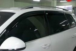 Дефлекторы окон (ветровики) Novline 4 шт Volkswagen Touareg NF дорестайлинг (2010-2014)
