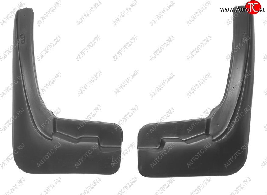 1 099 р. Брызговики передние R-Line Norplast  Volkswagen Touareg  NF (2010-2014) дорестайлинг  с доставкой в г. Пермь