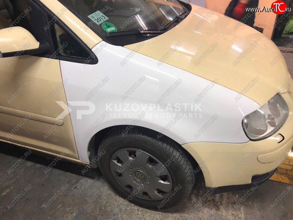 12 219 р. Комплект передних крыльев Standart (стеклопластик) Volkswagen Touran 1T дорестайлинг минивэн (2003-2006)  с доставкой в г. Пермь
