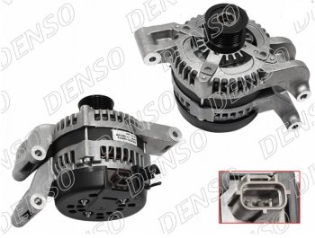 Генератор на DENSO (1,8/2,0, 14V 120A) Ford C-max  Mk1 (2007-2010), Ford Focus  2 (2004-2011), Volvo C30  хэтчбэк 3 дв. (2006-2012), Volvo S40 ( VS седан,  MS седан) (1996-2012), Volvo V50 (2004-2012)