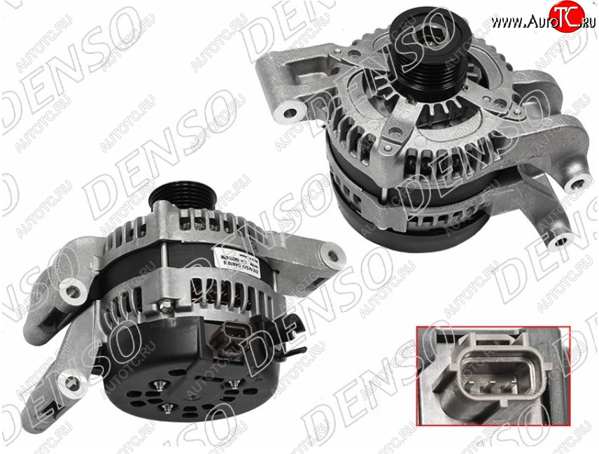 38 999 р. Генератор на DENSO (1,8/2,0, 14V 120A) Ford Focus 2 универсал рестайлинг (2007-2011)  с доставкой в г. Пермь