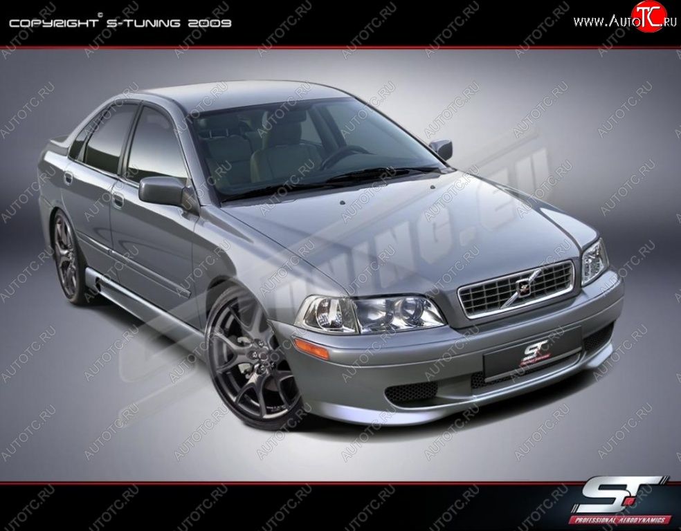 25 899 р. Передний бампер ST Volvo S40 VS седан дорестайлинг (1996-2000)  с доставкой в г. Пермь