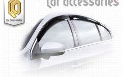 Комплект дефлекторов окон CA Plastic Volvo S60  FS седан (2010-2013) дорестайлинг