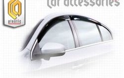 Комплект дефлекторов окон CA Plastic Volvo S60  FS седан (2013-2018) рестайлинг