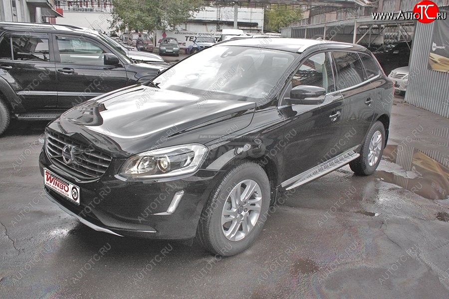 20 199 р. Подножки боковые WINBO OE Style Volvo XC60  рестайлинг (2013-2017)  с доставкой в г. Пермь