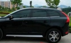 32 399 р. Пороги накладки CT Volvo XC60  рестайлинг (2013-2017) (Неокрашенные)  с доставкой в г. Пермь. Увеличить фотографию 2