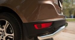 15 999 р. Защита заднего бампера (Ø63 мм волна, нержавейка) SLITKOFF Volvo XC60  дорестайлинг (2008-2013)  с доставкой в г. Пермь. Увеличить фотографию 7