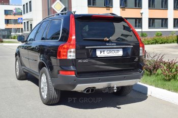 15 989 р. Фаркоп Petroil Tuning (съемный квадрат) Volvo XC90 C 1-ый рестайлинг (2006-2009)  с доставкой в г. Пермь. Увеличить фотографию 2