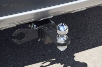 15 989 р. Фаркоп Petroil Tuning (съемный квадрат) Volvo XC90 C 1-ый рестайлинг (2006-2009)  с доставкой в г. Пермь. Увеличить фотографию 4