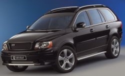 3 449 р. Реснички на фары INDIVIDUAL Volvo XC90 C 1-ый рестайлинг (2006-2009) (Неокрашенные)  с доставкой в г. Пермь. Увеличить фотографию 2