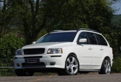 3 449 р. Реснички на фары INDIVIDUAL Volvo XC90 C 1-ый рестайлинг (2006-2009) (Неокрашенные)  с доставкой в г. Пермь. Увеличить фотографию 4