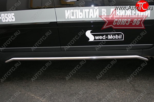 9 629 р. Защита штатных порогов рестайлингSouz-96 (d42) Volvo XC90 C 1-ый рестайлинг (2006-2009)  с доставкой в г. Пермь