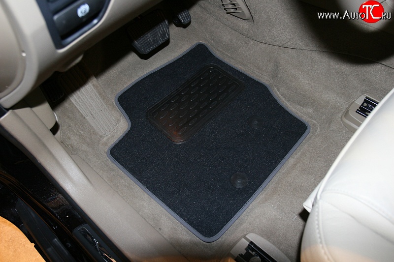 319 р. Коврики в салон Element 4 шт. (текстиль) (АКПП) Volvo XC90 C 1-ый рестайлинг (2006-2009)  с доставкой в г. Пермь